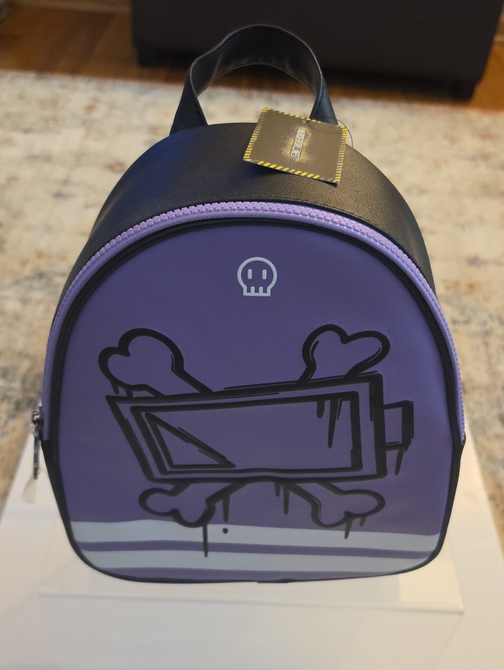 Bioworld Murder Drones Uzi Shirt Icon Mini Backpack. NWT
